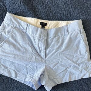 J. Crew Women's Sky Blue Bermudas